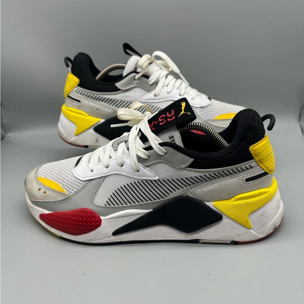 Puma RS-X Toys Classic Comfort White Black Red Yellow 36944915 Men Size 10.5 - Picture 1 of 6